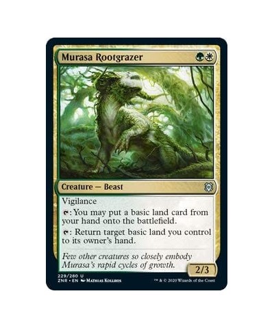 Magic: The Gathering - Murasa Rootgrazer - Zendikar Rising $11.30 Magic Kits & Accessories