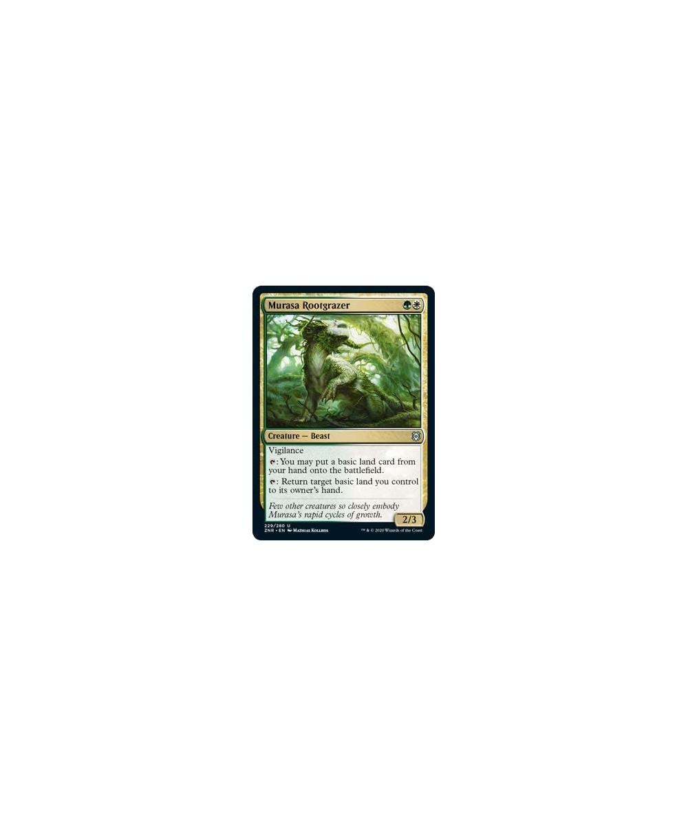 Magic: The Gathering - Murasa Rootgrazer - Zendikar Rising $11.30 Magic Kits & Accessories