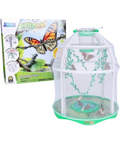 Butterfly Farm Live Habitat - Observe Butterfly Lifecycle in Garden – Includes Voucher to Redeem for Caterpillars $33.72 Educ...