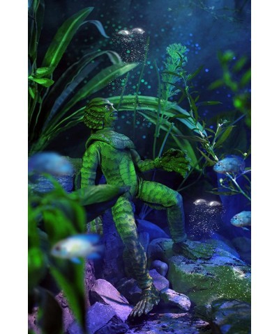 Horror Creature from The Black Lagoon 8" Action Figure Multicolor $41.06 Action Figures