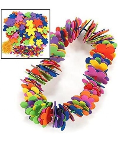 Lei Making Craft Kit Makes 12 Foam Flower Neclaces - Luau Crafts for Kids and Hawaiian Party Favors $33.89 Kids' Drawing & Wr...