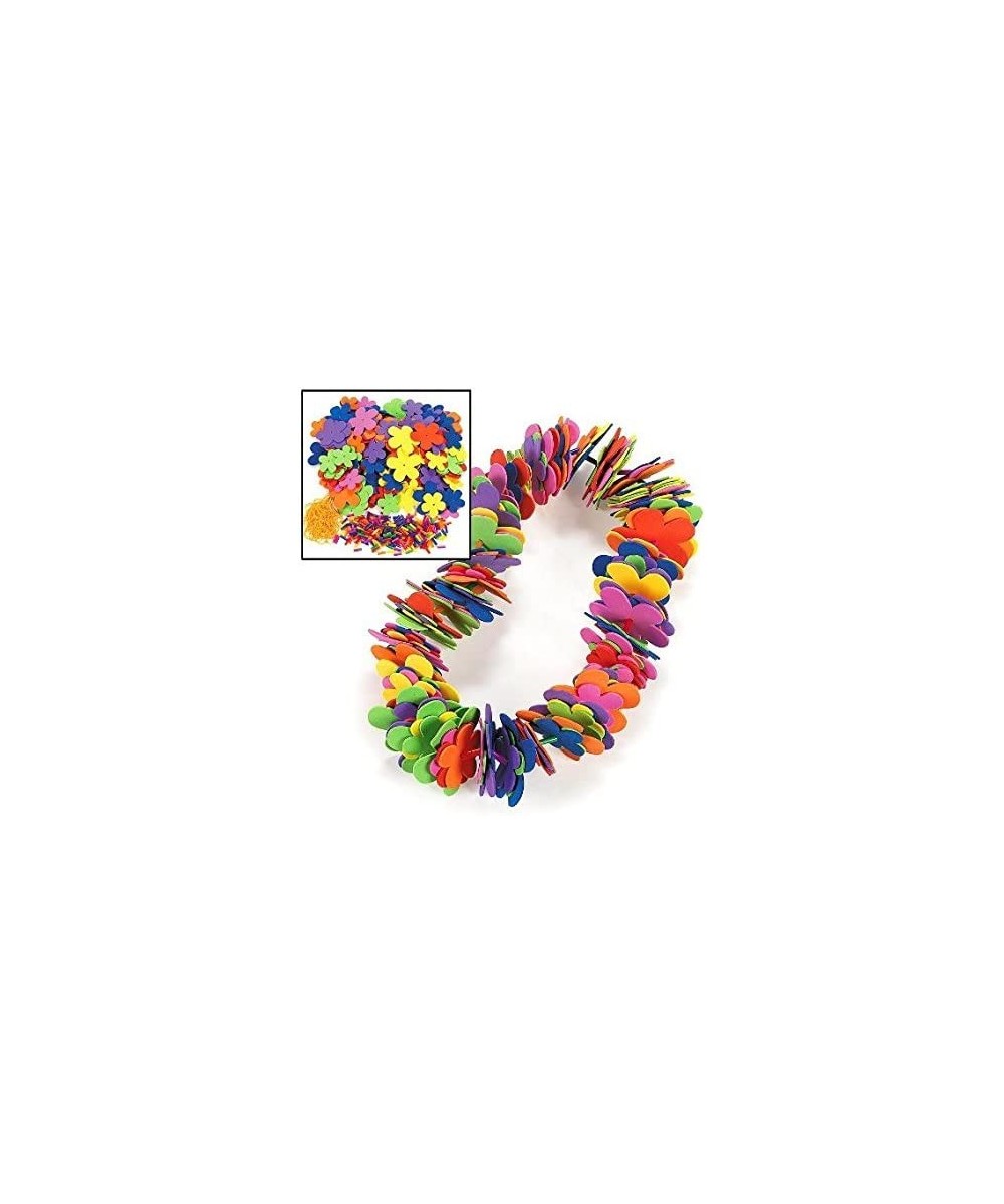 Lei Making Craft Kit Makes 12 Foam Flower Neclaces - Luau Crafts for Kids and Hawaiian Party Favors $33.89 Kids' Drawing & Wr...