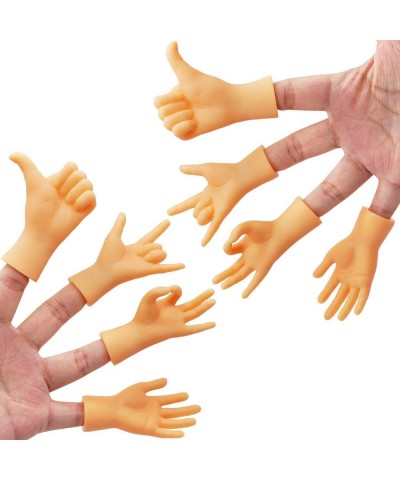 Tiny Hands Miniature Finger Puppets with Left & Right Hand Party Favors Educational TIK Tok Toys 8 Pieces (4 Mixed Style ) $1...