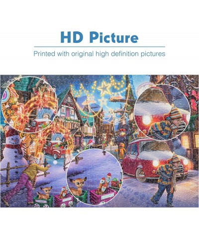 Puzzles for Adults Jigsaw Puzzles for Adults Jigsaw Puzzle for Teens & Adults (1000 Piece Wooden Puzzle Christmas Entertainme...