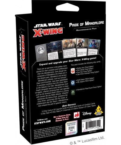 Star Wars X-Wing 2nd Edition Pride of Mandalore Reinforcements Pack | Miniatures Game | Strategy Game for Adults and Teens | ...