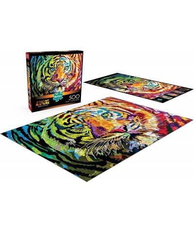 Stripes of Color - 500 Piece Jigsaw Puzzle $19.46 Jigsaw Puzzles