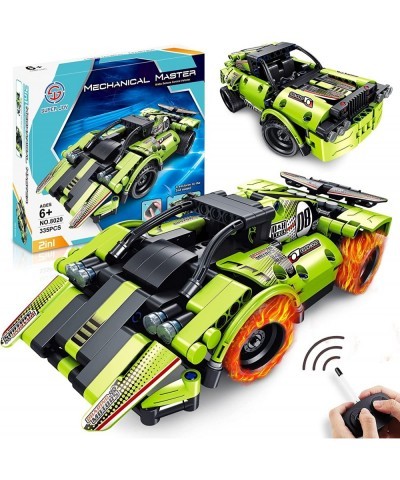 STEM Building Toys for Kids 335 Piece Building Kit 2 in 1 Remote Control Racing Car Snap Together Engineering Kits Early Lear...