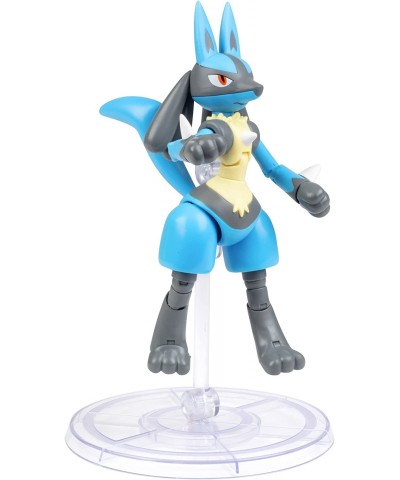 Pokémon 6" Lucario Articulated Battle Figure Toy with Display Stand - Officially Licensed - Collectible Pokemon Gift for Kids...