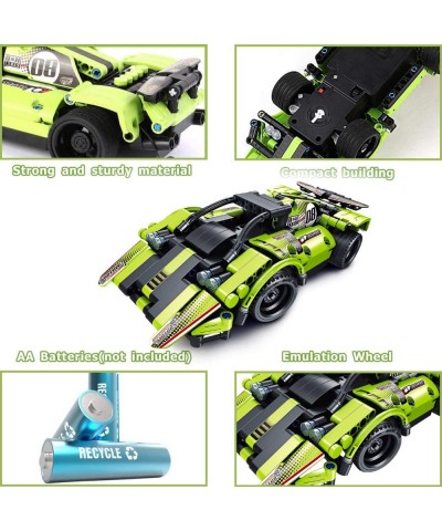 STEM Building Toys for Kids 335 Piece Building Kit 2 in 1 Remote Control Racing Car Snap Together Engineering Kits Early Lear...