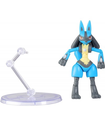 Pokémon 6" Lucario Articulated Battle Figure Toy with Display Stand - Officially Licensed - Collectible Pokemon Gift for Kids...