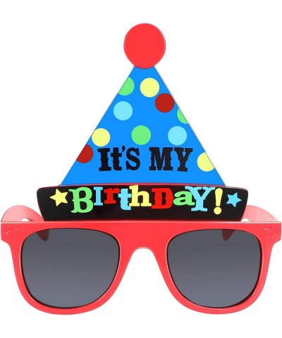 Happy Birthday Glasses It's My Birthday Funny Hat Glasses Birthday Party Sunglasses Novelty Party Hat Glasses Self Photo Prop...