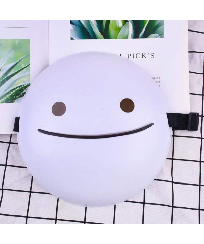 Halloween Dream Mask White Smile Cosplay Masquerade Mask Dream Mask Music Song Video Same Party Dance Cosplay Props $17.91 Ki...