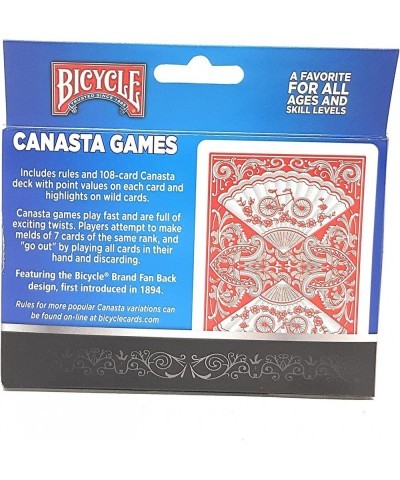 2-Pack Canasta Card Games Standard $16.62 Card Games