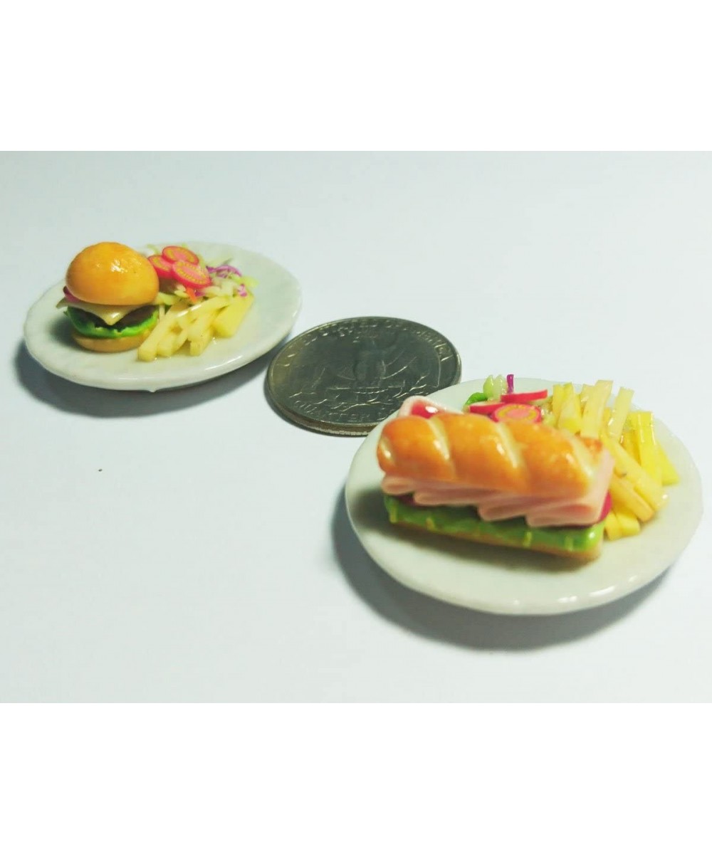 Dollhouse kits Miniature Food (Berger Hotdog) Made of Artificial Clay Realistic it Very Cute. $16.29 Dollhouse Accessories