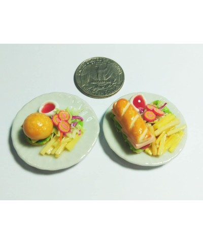 Dollhouse kits Miniature Food (Berger Hotdog) Made of Artificial Clay Realistic it Very Cute. $16.29 Dollhouse Accessories