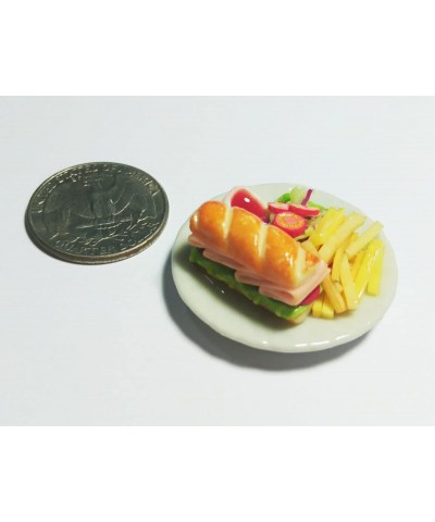 Dollhouse kits Miniature Food (Berger Hotdog) Made of Artificial Clay Realistic it Very Cute. $16.29 Dollhouse Accessories