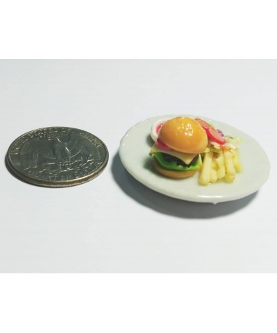 Dollhouse kits Miniature Food (Berger Hotdog) Made of Artificial Clay Realistic it Very Cute. $16.29 Dollhouse Accessories