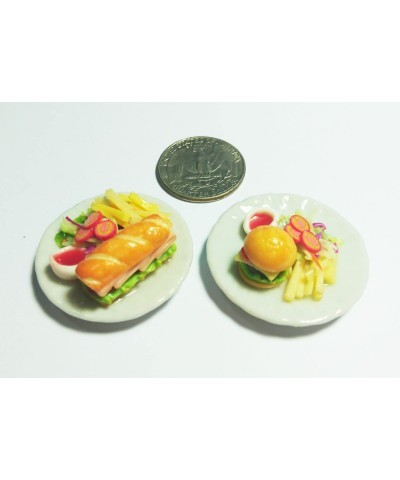 Dollhouse kits Miniature Food (Berger Hotdog) Made of Artificial Clay Realistic it Very Cute. $16.29 Dollhouse Accessories