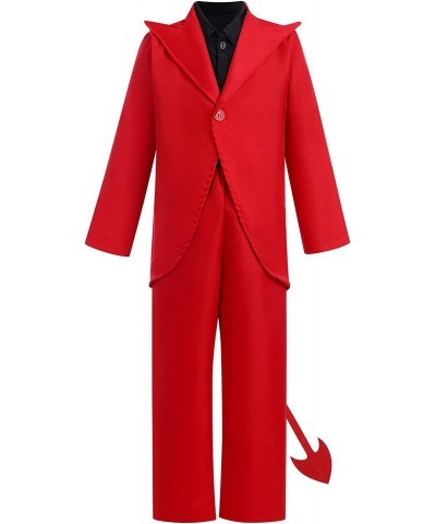 Kids Girls Boys Devil Costume Party Halloween Dress Up Clothes $46.88 Kids' Costumes