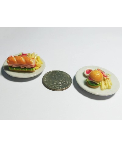 Dollhouse kits Miniature Food (Berger Hotdog) Made of Artificial Clay Realistic it Very Cute. $16.29 Dollhouse Accessories