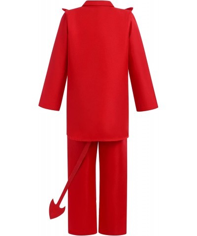 Kids Girls Boys Devil Costume Party Halloween Dress Up Clothes $46.88 Kids' Costumes