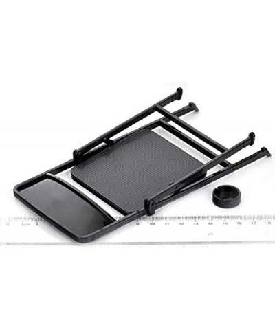 1/6 Scale Black Foldable Chair for 12" Action Figure Accessories Dollhouse Decoration Miniature Furniture $15.51 Dollhouse Ac...