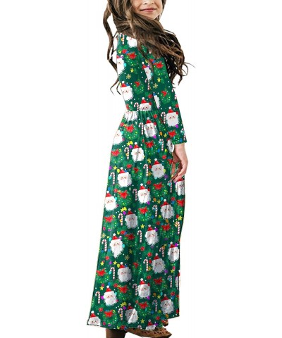 Girls Floor Length Maxi Dress with Pockets 5-14 Years $32.66 Kids' Costumes