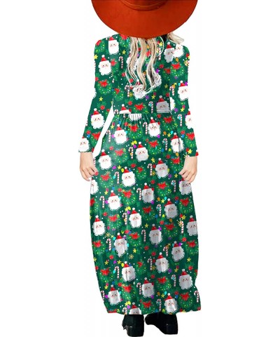 Girls Floor Length Maxi Dress with Pockets 5-14 Years $32.66 Kids' Costumes