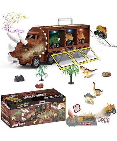 Dinosaur Toy for Kid Age 3+ Educational Realistic Dinosaur Play Set for Boy to Create Dino World Dinosaur Playset with Carrie...