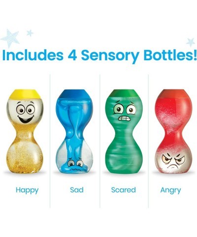 Express Your Feelings Sensory Bottles Calm Down Corner Essentials & Sensory Fidget Tubes Anxiety Relief Toy Occupational Ther...