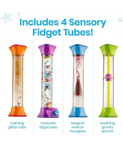 Express Your Feelings Sensory Bottles Calm Down Corner Essentials & Sensory Fidget Tubes Anxiety Relief Toy Occupational Ther...