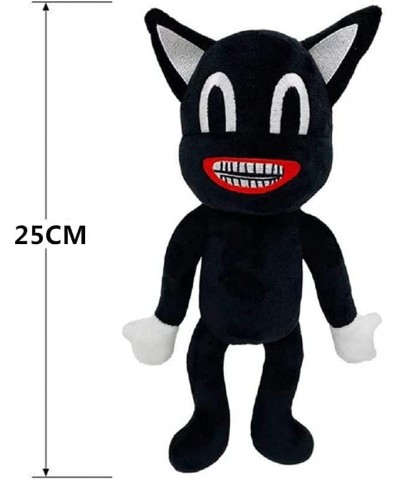 15 inches Siren Plush Toys Black Cartoon Cat Stuffed Plush Pillow Toy Gift for Fans (Red Head+Black Cat) $33.23 Plush Figure ...