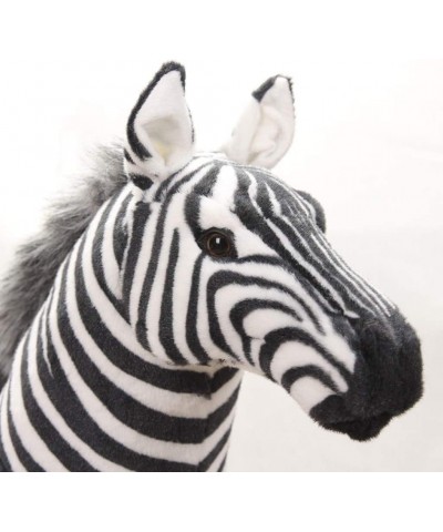 Soft Stuffed Plush Animal Pillow Realistic Zebra for Children's Birthday Gift Home Furnishings Sofa Cushion - 45cm $50.02 Kid...