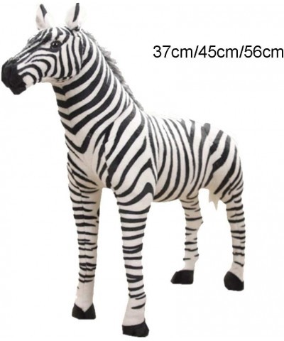 Soft Stuffed Plush Animal Pillow Realistic Zebra for Children's Birthday Gift Home Furnishings Sofa Cushion - 45cm $50.02 Kid...