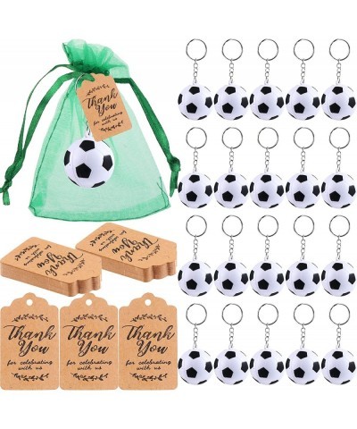 140 Pieces Soccer Party Favors Set Soccer Keychains Soccer Ball Stress Relieve Ball for Soccer Theme Birthday Party Supplies ...