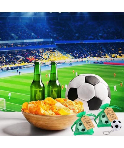 140 Pieces Soccer Party Favors Set Soccer Keychains Soccer Ball Stress Relieve Ball for Soccer Theme Birthday Party Supplies ...