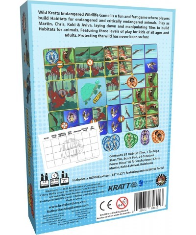 Wild Kratts Endangered Wilds Game! $42.09 Board Games