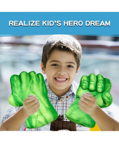 Hulk Incredible Smash Boxing Gloves Plush Gloves and Hero Cape and mask Role-Play Party Christmas Birthday Gifts $58.73 Stuff...