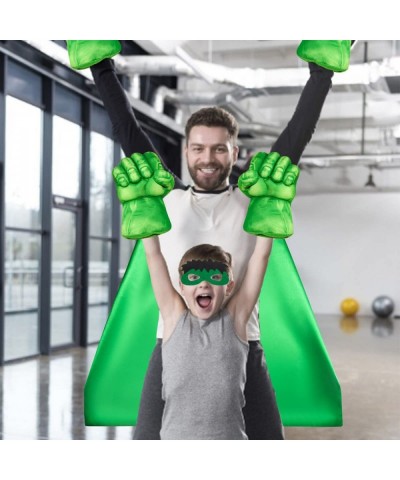 Hulk Incredible Smash Boxing Gloves Plush Gloves and Hero Cape and mask Role-Play Party Christmas Birthday Gifts $58.73 Stuff...