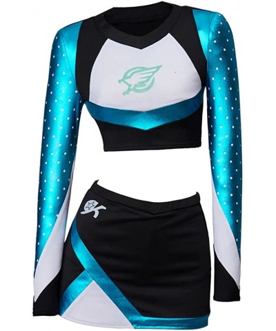 Maddy Cheerleading Outfit Maddy Costume Girls Cheer Leader Uniform Top Dress Sets $45.62 Kids' Costumes