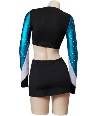 Maddy Cheerleading Outfit Maddy Costume Girls Cheer Leader Uniform Top Dress Sets $45.62 Kids' Costumes