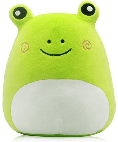 Frog Plush 8.5'' Frog Stuffed Animals Frog Plush Toy Frog plushie Soft Frog Pillow Lumbar Back Cushion Stuffed Frog Home Deco...