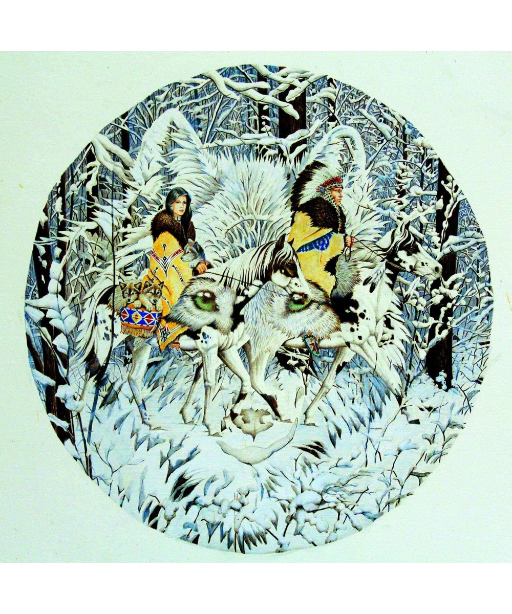 Keeper of The Wolf 1000 pc Jigsaw Puzzle by SunsOut $40.16 Jigsaw Puzzles