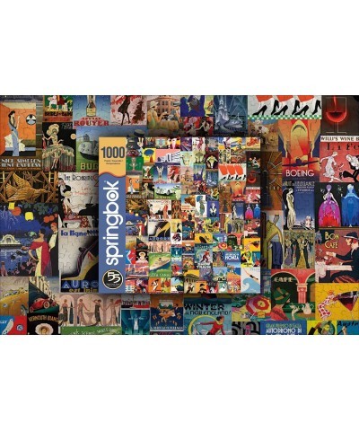 Springbok's 1000 Piece Jigsaw Puzzle Delightful Deco - Made in USA $35.12 Jigsaw Puzzles