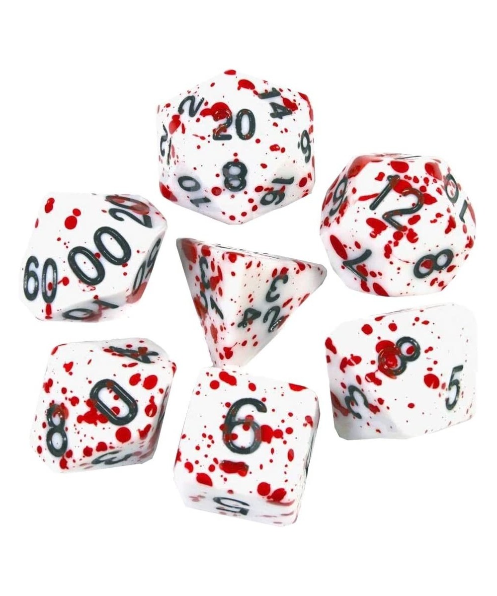 Blood Splatter Dice for Pen and Paper Role Playing Board Games DND Dungeons Dragons and More $26.54 Game Accessories