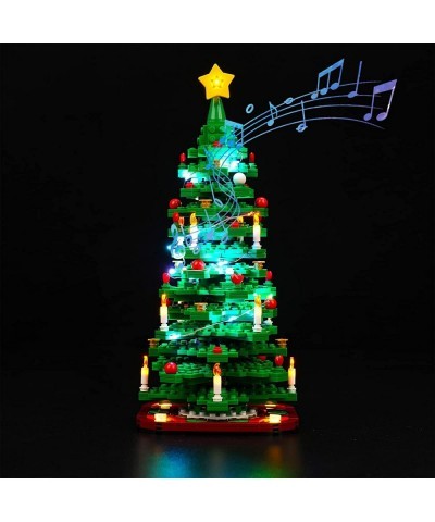 Lighting Kit with Music for Lego Christmas Tree 40573 Building Set Light Set Compatible with Lego 40573(NOT Included The Lego...