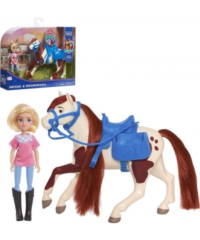 DreamWorks Spirit Riding Free Collector Doll & Horse Abigail & Boomerange $81.48 Dolls