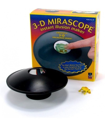 Toysmith: 3-D Mirascope 6" Instant Hologram Image Maker Includes a Plastic Frog to Display and Complete Instructions for Use ...