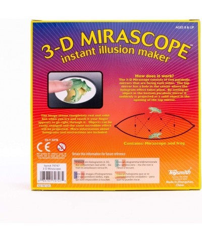 Toysmith: 3-D Mirascope 6" Instant Hologram Image Maker Includes a Plastic Frog to Display and Complete Instructions for Use ...