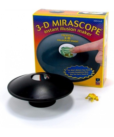 Toysmith: 3-D Mirascope 6" Instant Hologram Image Maker Includes a Plastic Frog to Display and Complete Instructions for Use ...